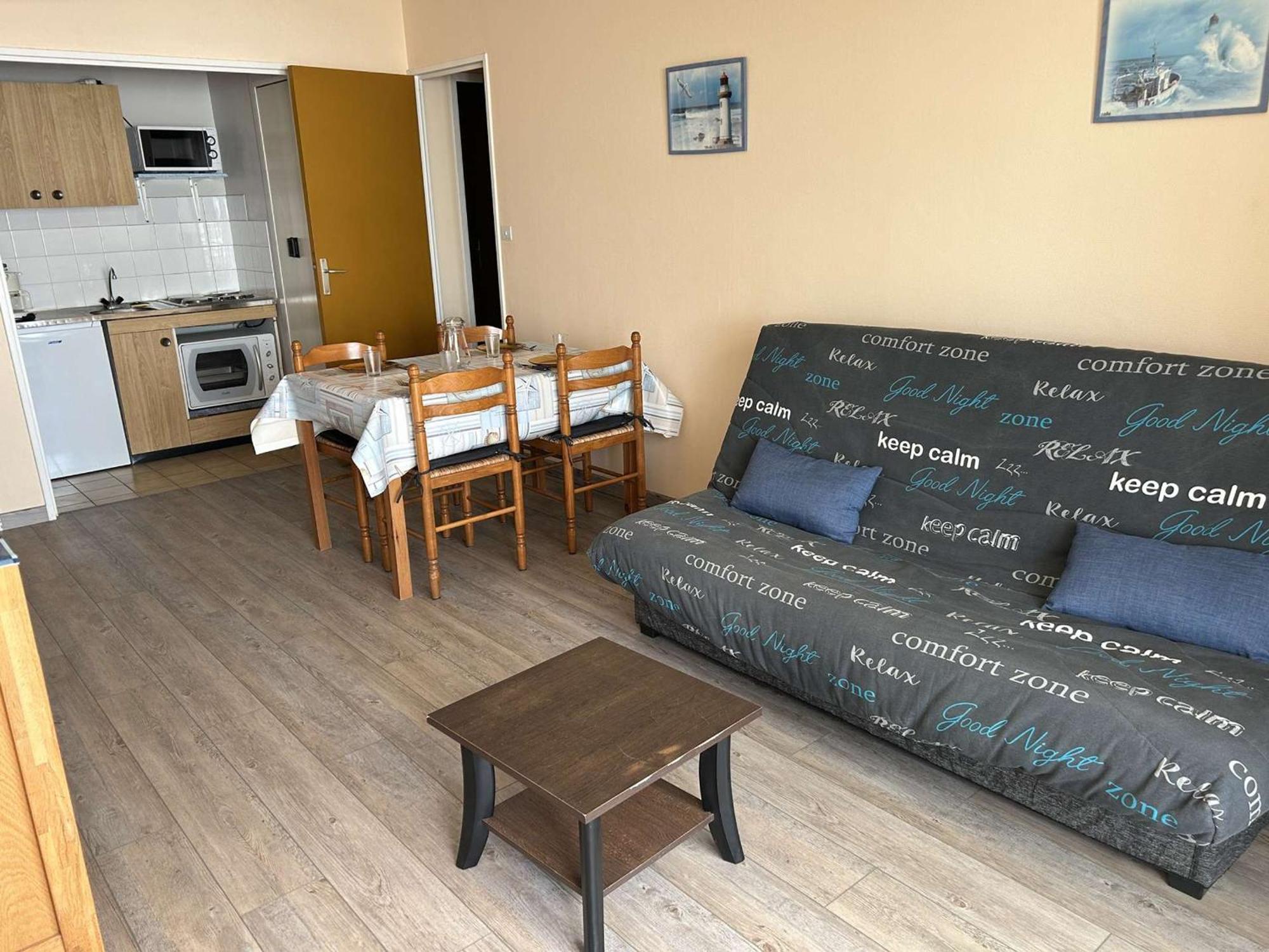 Appartement 2 Pieces Avec Balcon Et Parking A Saint-Gilles-Croix-De-Vie - Fr-1-224-39 Ngoại thất bức ảnh